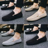 Shoes Men Casual Men Shoes Denim Male Shoes Adult Men Loafers Canvas Shoes Men Sneakers Driving Shoes MartLion   