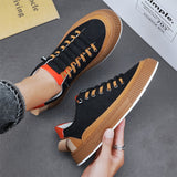 Men's Casual Sneakers Vulcanized Flat Shoes Designed Skateboarding Tennis Slip-on Walking Sports Mart Lion   