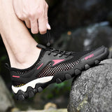 men's summer mountaineering non-slip mesh breathable outdoor leisure mesh shoes Mart Lion   