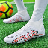 Society Soccer Cleats Soccer Shoes Men's Training Sport Footwear Professional Field Boot Fg Tf Soccer Mart Lion   