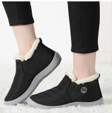 Women Boots Snow Fur Boots Waterproof Shoes Keep Warm Ladies Plush Casual Winter Footwear Botas MartLion   