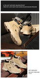 Winter Work Safety Shoes Men's Safety Boots Anti-smash Anti-stab Work Sneakers Steel Toe Work Indestructible Mart Lion   