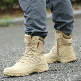 Military Boots High Top Delta Desert Combat Tactical Boots Outdoor Hiking Men's Zapatillas Hombre Masculino MartLion   