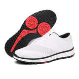 Golf Shoes Men's Breathable Sneakers Light Weight Athletic Footwears Anti Slip Walking MartLion Bai 36 