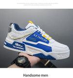 Men's thick soled casual board shoes soft soles four seasons outdoor walking shoes youth versatile shoes MartLion