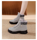Velvet Women's Student Shoes Winter Warm Cotton Shoes Women's Snow Boots MartLion