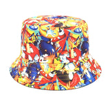Super Mario Hat Anime Peripheral Cartoon mario Luigi Leisure Adult Outdoor Sunscreen Sunshade Fisherman Hat Holiday Gift MartLion 8 56-58cm 