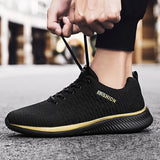 Men's Casual Shoes Lac-up Shoes Lightweight Breathable Walking Sneakers Hombre MartLion   