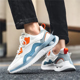 Trendy Sports Casual Shoes Men's Lightweight Running Breathable Ankle Sneakers MartLion   