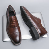 Britsh Dress Shoes Split Leather Footwear Formal Social Men's Mart Lion   