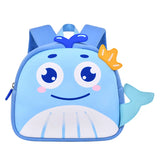 Cartoon Whale School Bags for Kids Light Weight Kindergarten Girls Kawaii Backpacks Toddler Boys Back Pack Mochilas Escolares MartLion   