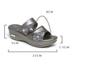 Women Sandals Summer Wedge Platform Fish Mouth Slippers Shoes MartLion   