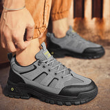 Trendy Hiking Shoes Non-slip Breathable Outdoor Work Men's Shoes Casual Sneakers MartLion   