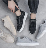 Summer Breathable Linen Men's Shoes Trend All-match Men's Canvas Thin Casual Sneakers MartLion   