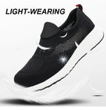 Summer Mesh Lightweight Work Sneakers Steel Toe Men Women Work Safety Shoes Breathable Construction Shoes Work Boots Footwear MartLion