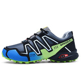 Men's Shoes Outdoor Breathable Speedcross  Men's Running Shoes Mart Lion 8-1-Gray Green 42 