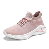 Running Shoes Man's Casual Shoes Walking Sneakers Zapatillas Hombre Deportiva Breathable Gym Mart Lion Pink 36 