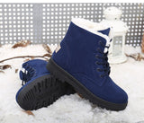 Women Boots Winter Ankle Winter Shoes Female Snow Mujer Warm Plush Mart Lion   