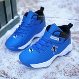 Boys Basketball Shoes Kids Sneakers Soft Sole Tennis Kid Sport Outdoor Non-Slip Trainer Kid MartLion   