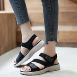 Summer Shoes Women Sandals Soft Wedge Sandals Thick Sole Ladies Summer Holiday MartLion   