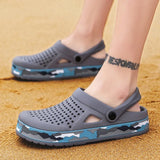 Men's Slippers Summer EVA Soft-soled Platform Slides Sandals Indoor Outdoor Walking Beach Shoes Flip Flops Shoes MartLion   