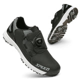 Waterproof Golf Shoes Men's Luxury Golf Sneakers Outdoor Anti Slip Walking Shoes Walking MartLion Hei-6 36 