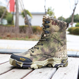 Outdoor Climbing Camping Waterproof Breathable High Boots Men's Sports Hunting Training Hiking Camouflage Tactical Military Shoes MartLion   