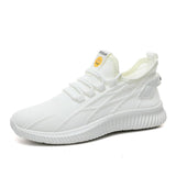 Summer Women Sneakers Walking Shoes Lightweight Running Breathable Casual Outdoor Sports Tennis Mart Lion White 35 