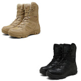 Special Force Tactical Boots Men's Military Shoes With Side Zipper Special Force Combat Waterproof Mart Lion   