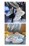Breathable Vulcanised Shoes Anti Slip Sports Walking Outdoor Men's Sneakers Casual Running MartLion   