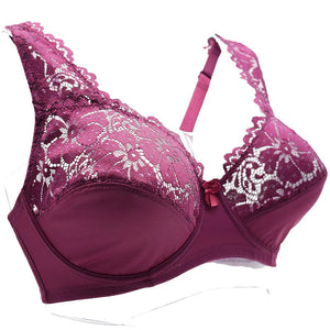 Women's Bra  Lingerie  Bras Floral Lace Underwire Brassiere Tops  Female Underwear MartLion   