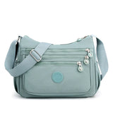 Shoulder Bag Crossbody Women Messenger Bags Waterproof Nylon Ladies Handbag MartLion Sky Blue  