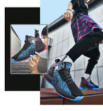 Boys Basketball Shoes Kids Sneakers Breathable Men's Sneakers High-top Basket Trainer Mart Lion   