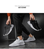 Men's Summer Sports Shoes Lightweight Breathable Casual Running Mesh Casual Walking Footwear Hiking MartLion   