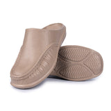 Shoes Men's Slippers EVA Slip on Flats Walking Half Slipper Soft Household Sandals Zapatillas Hombre Mart Lion Khaki 40 