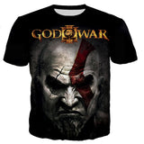 Game God of War 3D Printed T-shirt Men's Casual Style Streetwear Hip Hop Streetwear Harajuku Style Tops Mart Lion 06 XXS 