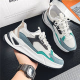 Men's Casual Sneakers Thick Bottom Sport Running Shoes Tennis Non-slip Platform Jogging Basketball Trainers Mart Lion   