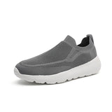 Ultralight Sock Shoes Men's Breathable Running Sneakers Casual Shoes Footwear MartLion GRAY 39 