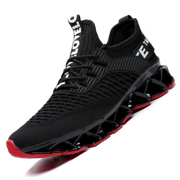  Men's Slip on Walking Running Shoes Blade Tennis Casual Sneakers Comfort Work Sport Athletic Trainer… MartLion - Mart Lion