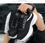 Breathable Casual Sneakers Outdoor Slip Resistant Mesh Shoes Men's Lightweight Footwear MartLion   