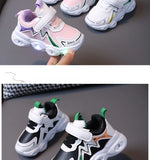 Children's Sneakers Boys Cute Led Lighted Shoes Girls Breathable Sport Sneakers Autumn Casual Kids 1-6Years MartLion   