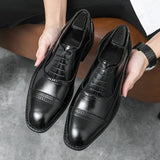 Britsh Dress Shoes Split Leather Footwear Formal Social Men's Mart Lion   