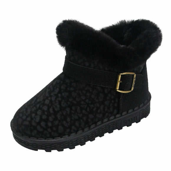  Casual Kids' Shoes Anti-slip Warm Cotton Children's Snow Boots Padded Winter Boys' Shoes Lightweight MartLion - Mart Lion