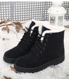 Women Boots Warm Fur Ankle Boots For Women Winter Shoes With Snow Boots Winter Botas MartLion   