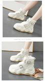 Snow Boots Casual Anti-skid Warm Cotton Shoes Outdoor Trend Walking Women's Vulcanized MartLion   