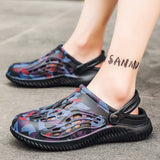 Summer Men's Slippers Platform Outdoor Sandals Clogs Beach Vacation Slippers Flip Flops Soft  Slides Casual Shoes Mart Lion   