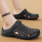 Garden Shoes Casual Beach Sandals Men's Clogs Summer Slippers Breathable Non-slip Mules Zapatos Mart Lion   