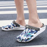 Men's Casual Clogs Breathable Beach Sandals Valentine Slippers Summer Slip on Women Flip Flops Shoes Home MartLion   