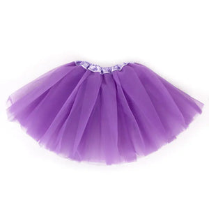 Women Summer Vintage Tulle Skirt Adult Fancy Ballet Dancewear Party Costume Ball Gown Mini Skirt MartLion   