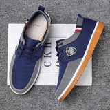 Canvas Driving Men's Shoes Tooling Sneakers Boys Casual Autumn Canvas Espadrilles Zapatos De Hombre  Platform Mart Lion MA-59X Blue 39 